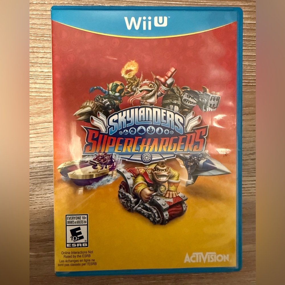 SuperChargers for Nintendo Wii - Blue and Orange Activision Tested